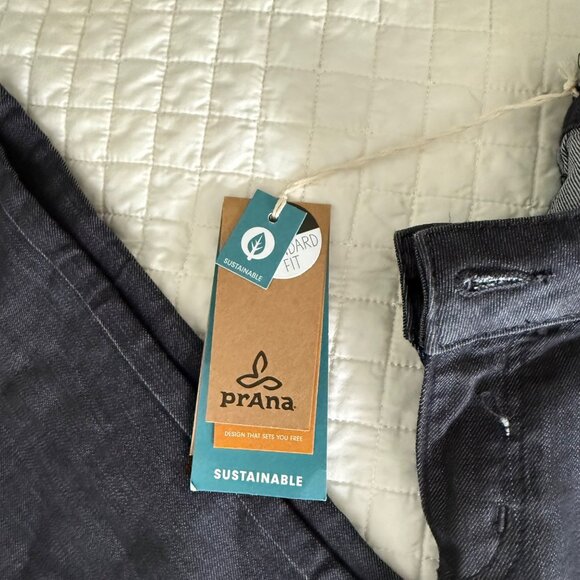 Prana Womens Board Fit Jeans Inseam, Size 28 Short - Picture 3 of 7